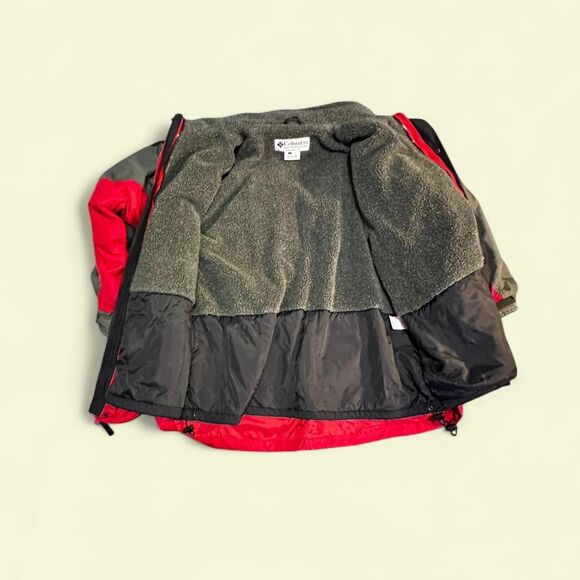 Columbia Sportswear Williwaw Jacket – Red/Gray – Size L (Vintage) - Picture 3 of 6